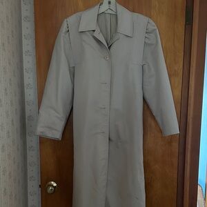 Elegant Beige Long Coat